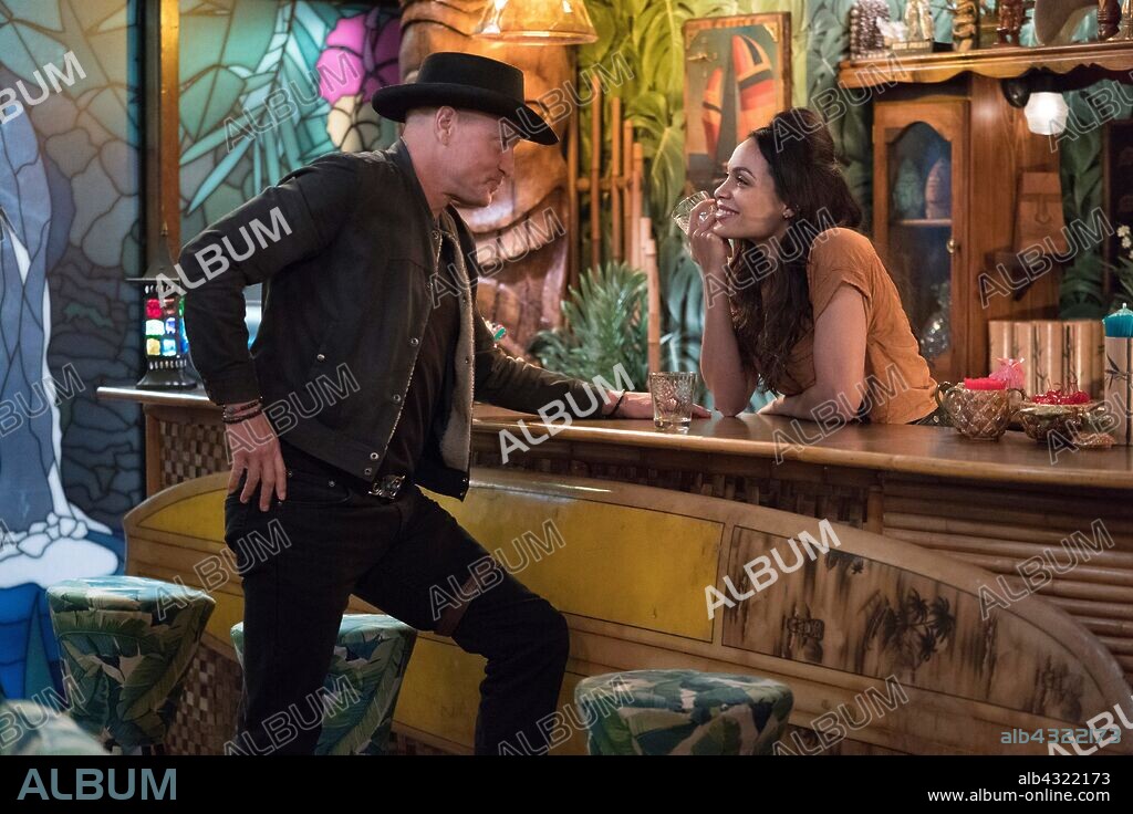 ROSARIO DAWSON und WOODY HARRELSON in ZOMBIELAND 2: DOPPELT HÄLT BESSER, 2019 (ZOMBIELAND: DOUBLE TAP), unter der Regie von RUBEN FLEISCHER. Copyright COLUMBIA PICTURES.
