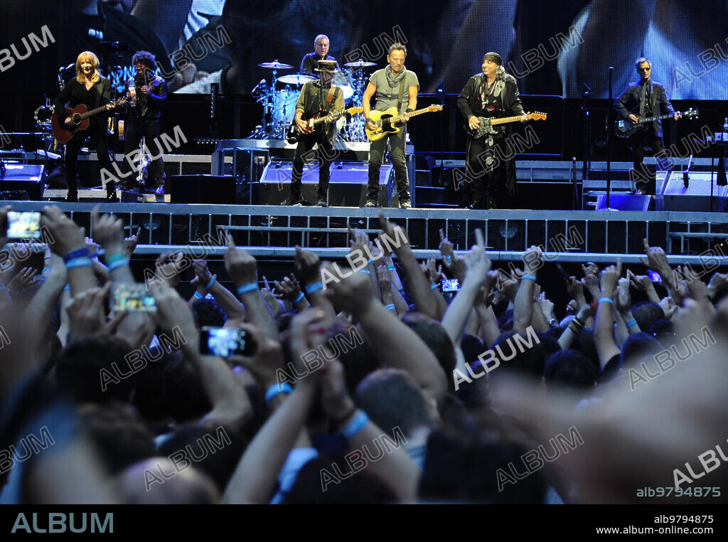 Madrid, 21/05/2016. Concierto de Bruce Springsteen en el Santiago Bernabéu. Foto: de san Bernardo Archdc.