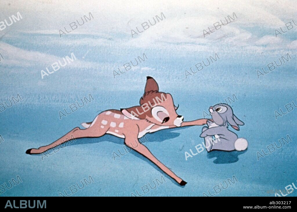 BAMBI en BAMBI, 1942, dirigida por DAVID HAND. Copyright DISNEY.