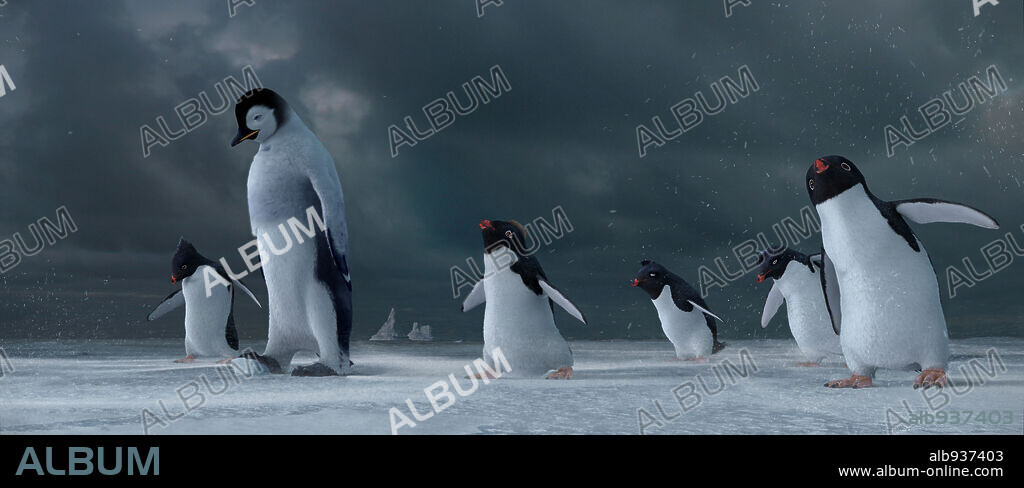 HAPPY FEET, 2006, directed by GEORGE MILLER. Copyright VILLAGE ROADSHOW.
