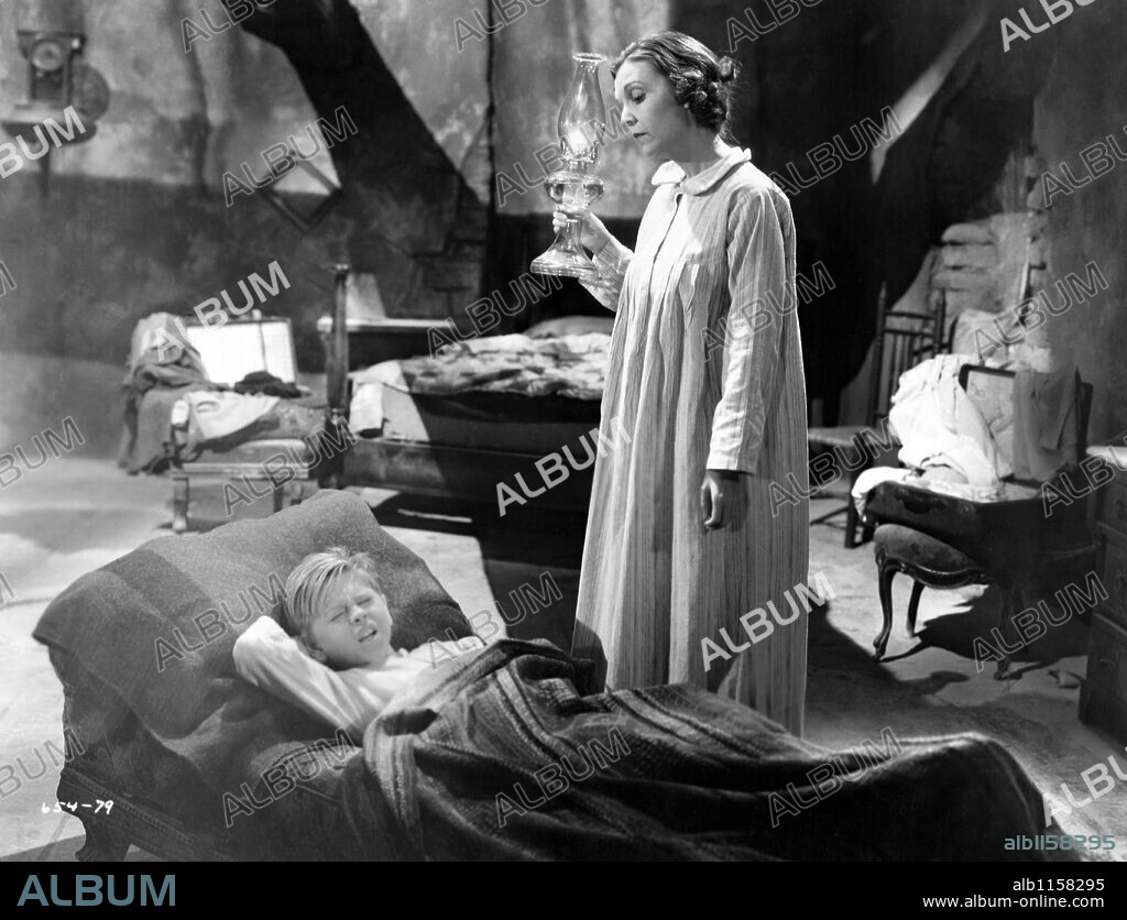 EDNA MAY OLIVER en LA CALENTURA DEL ORO, 1934 (WE'RE RICH AGAIN), dirigida por WILLIAM A. SEITER. Copyright RKO.