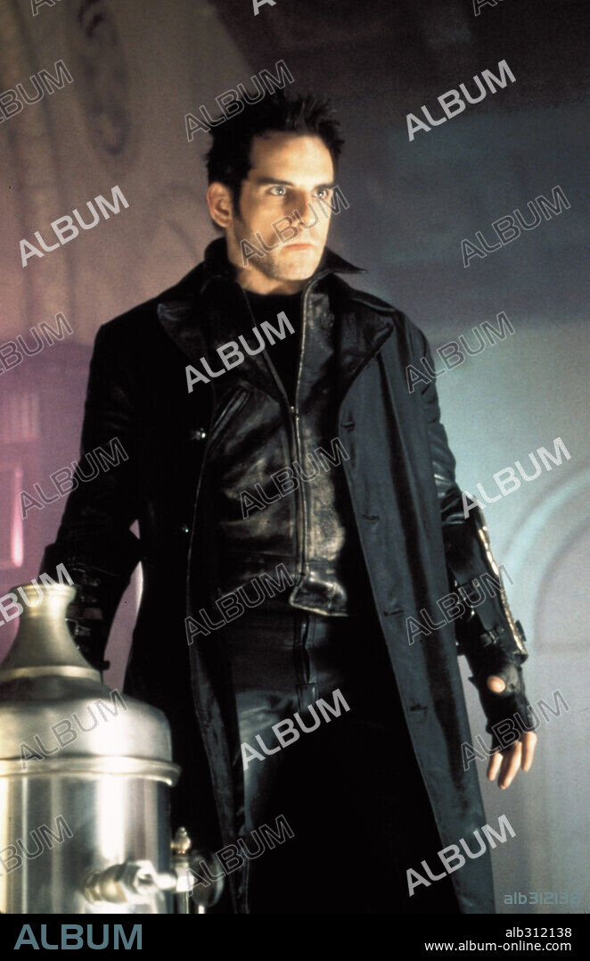 BEN STILLER en MYSTERY MEN [HOMBRES MISTERIOSOS], 1999 (MYSTERY MEN), dirigida por KINKA USHER. Copyright UNIVERSAL PICTURES / GORDON, MELINDA SUE.
