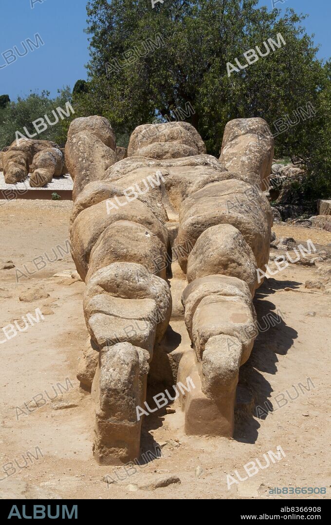 Agrigento was founded on a plateau overlooking the sea, with two nearby rivers, the Hypsas and the Akragas, and a ridge to the north offering a degree of natural fortification. Its establishment took place around 582580 BCE and is attributed to Greek colonists from Gela, who named it 'Akragas'.<br/><br/>. Akragas grew rapidly, becoming one of the richest and most famous of the Greek colonies of Magna Graecia (Greater Greece). It came to prominence under the 6th-century tyrants Phalaris and Theron, and became a democracy after the overthrow of Theron's son Thrasydaeus.<br/><br/>. Although the city remained neutral in the conflict between Athens and Syracuse, its democracy was overthrown when the city was sacked by the Carthaginians in 406 BCE. Akragas never fully recovered its former status, though it revived to some extent under Timoleon in the latter part of the 4th century.
