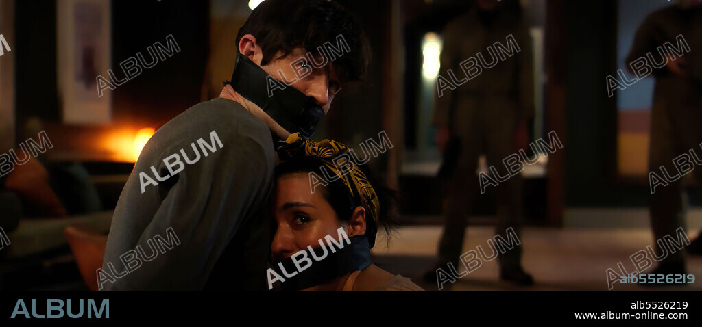 CATALINA SANDINO MORENO and IWAN RHEON in BARBARIANS, 2021, directed by CHARLIE DORFMAN. Copyright Media Finance Capital.