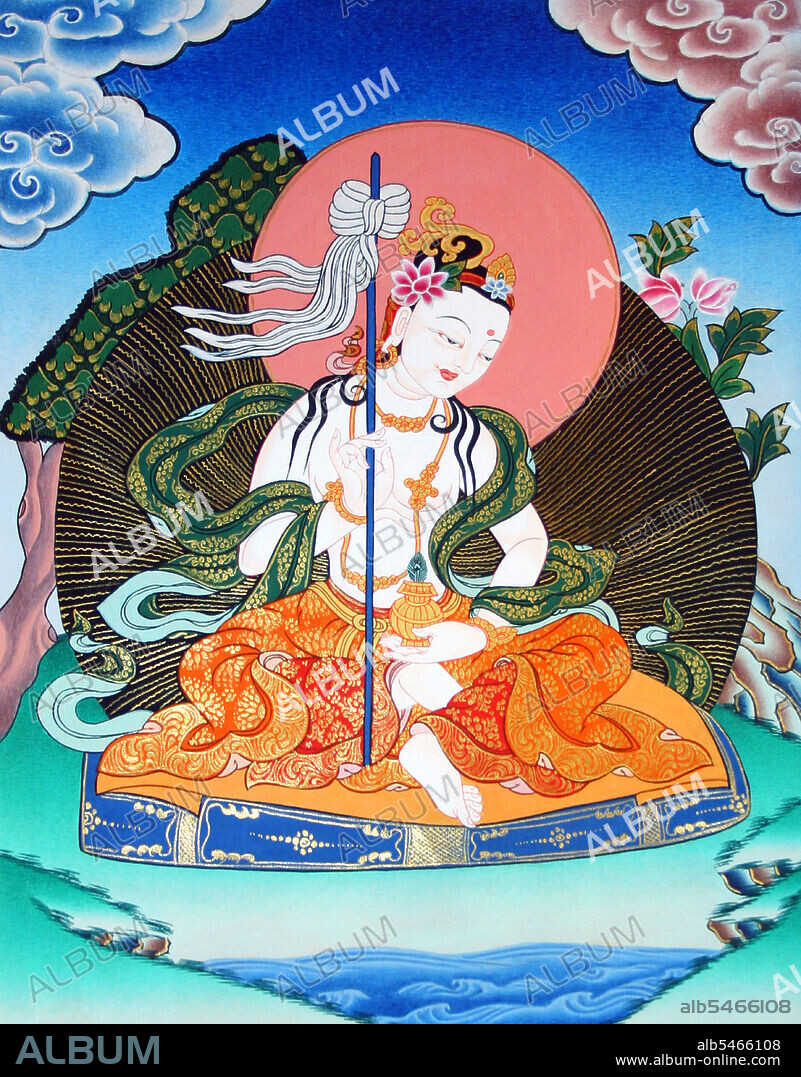 Mandarava is, along with Yeshe Tsogyal, one of the two principal consorts of Padmasambhava and is considered a female guru-deity in Buddhism. Mandarava, born a princess in Mandi, Himachel Pradesh, India in the 8th Century CE, renounced her royal birthright in order to practice the Dharma, and became a fully realized spiritual adept and great teacher.