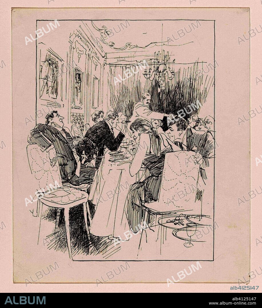 Seksuele bevrediging. Aanstoot, 52 onfatsoenlijke tekeningen (series title). Draughtsman: Peter van Straaten (signed by artist). Dating: 1984. Place: Amsterdam. Measurements: h 322 mm × w 280 mm.