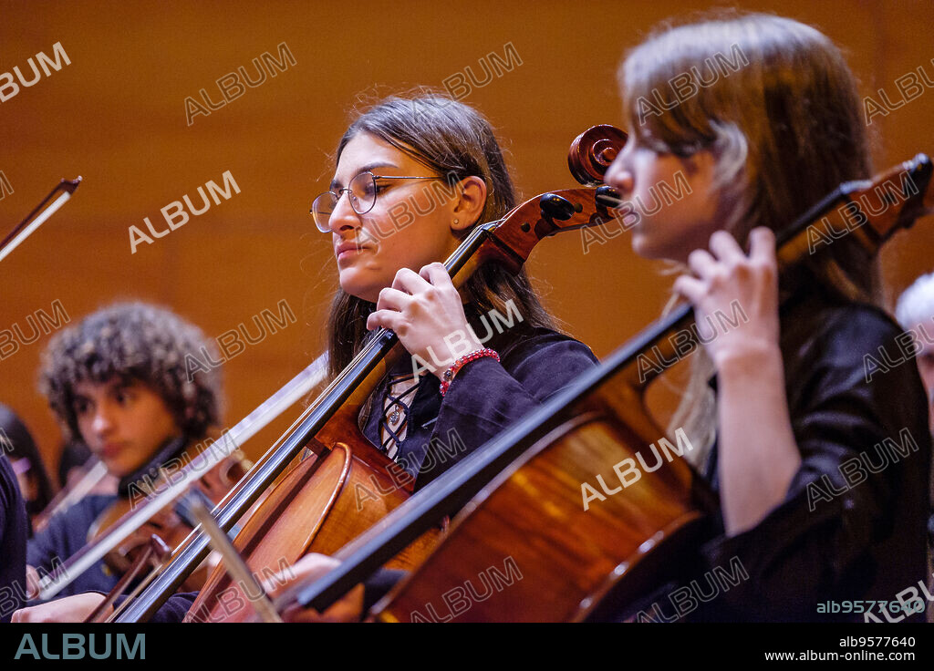 concierto en el conservatorio de Palma, Mallorca, balearic islands, Spain.