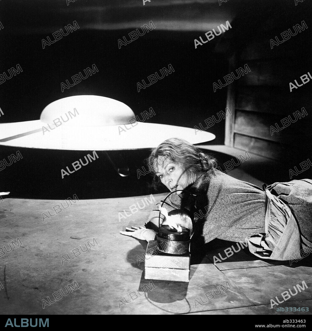 AGNES MOOREHEAD in THE TWILIGHT ZONE, 1959. Copyright CBS-TV.