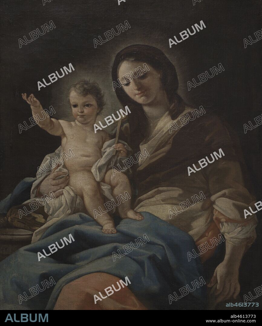Corrado Giaquinto (1703-1765). Italian painter. Madonna and Child. Oil on canvas. National Museum of Fine Arts. Valletta. Malta.
