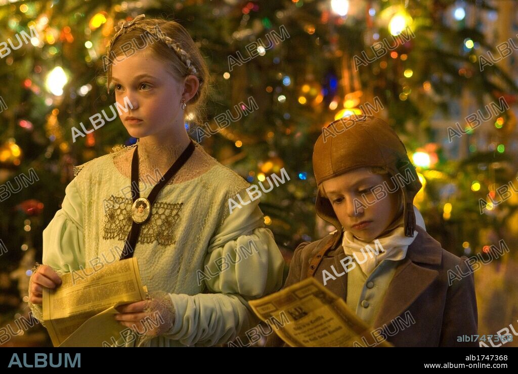 AARON MICHAEL DROZIN y ELLE FANNING en EL CASCANUECES 3D, 2010 (NUTCRACKER IN 3D), dirigida por ANDREI KONCHALOVSKY. Copyright HCC MEDIA GROUP.