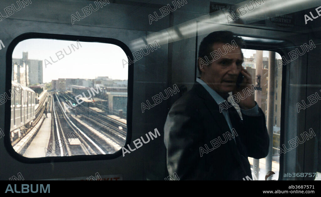 LIAM NEESON in THE COMMUTER, 2018, directed by JAUME COLLET-SERRA. Copyright OMBRA FILMS/STUDIOCANAL/THE PICTURE COMPANY.