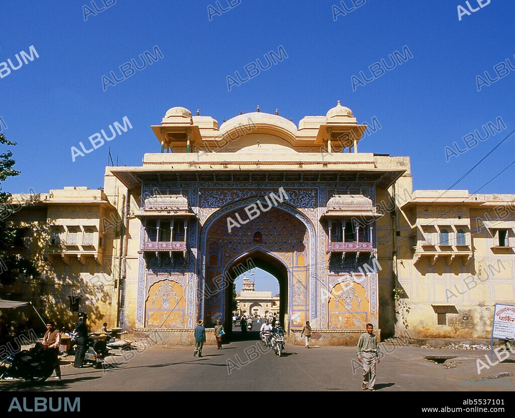 Jaipur is the capital and largest city of the Indian state of Rajasthan. It was founded on 18 November 1727 by Maharaja Sawai Jai Singh II, the ruler of Amber, after whom the city was named. The city today has a population of 3.1 million. Jaipur is known as the Pink City of India. The city is remarkable among pre-modern Indian cities for the width and regularity of its streets which are laid out into six sectors separated by broad streets 34 m (111 ft) wide. The urban quarters are further divided by networks of gridded streets. Five quarters wrap around the east, south, and west sides of a central palace quarter, with a sixth quarter immediately to the east. The Palace quarter encloses the sprawling Hawa Mahal palace complex, formal gardens, and a small lake. Nahargarh Fort, which was the residence of the King Sawai Jai Singh II, crowns the hill in the northwest corner of the old city. The observatory, Jantar Mantar, is a World Heritage Site.