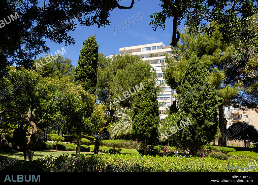 jardines de Marivent, 1925, obra de joan de saridakis, Palma, Mallorca, balearic islands, spain, europe.