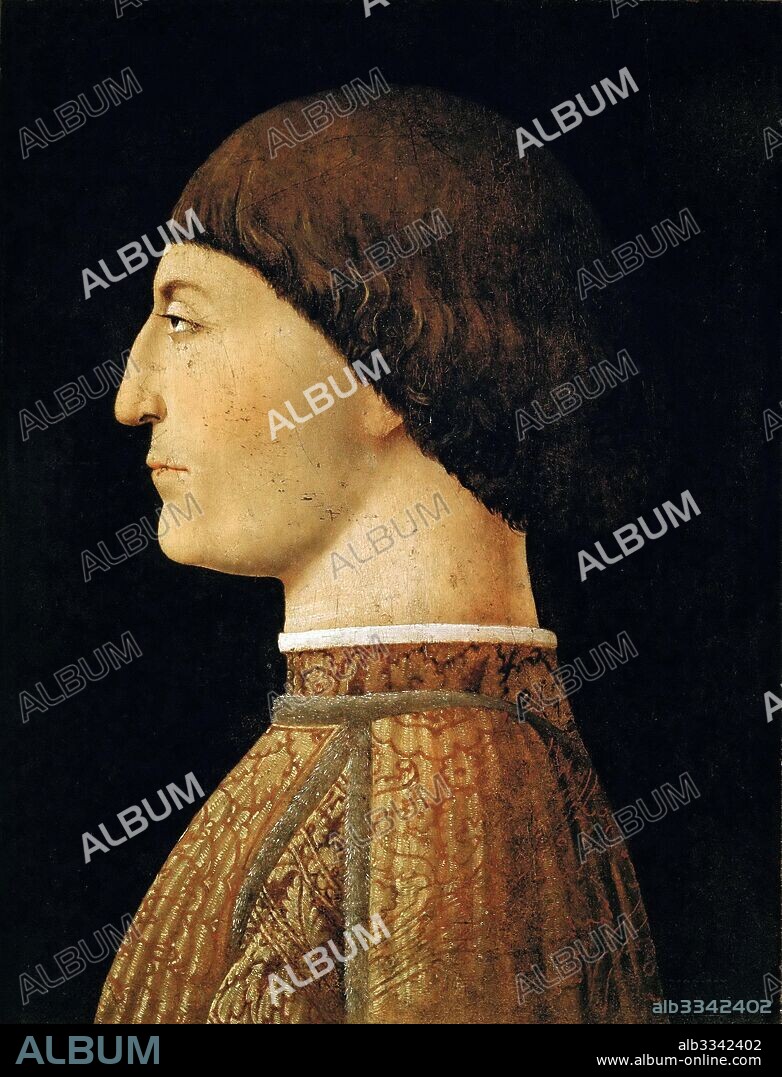 PIERO DELLA FRANCESCA. Sigismondo Pandolfo Malatesta.