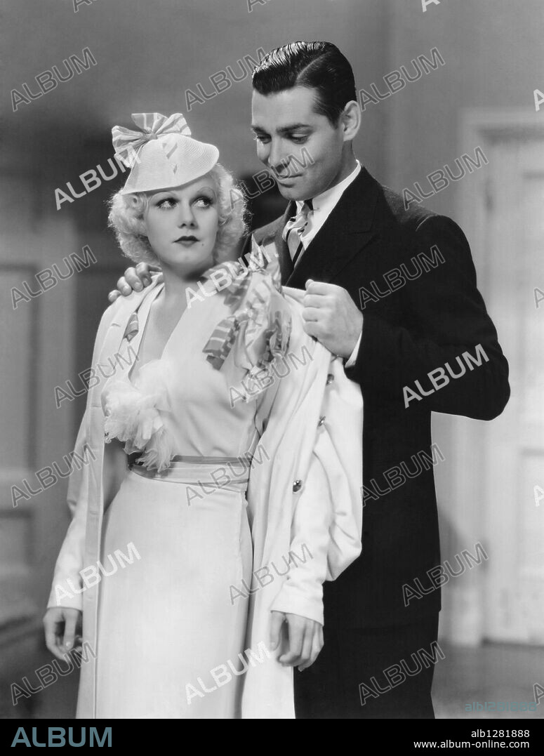 CLARK GABLE und JEAN HARLOW in HOLD YOUR MAN, 1933, unter der Regie von SAM WOOD. Copyright M.G.M.