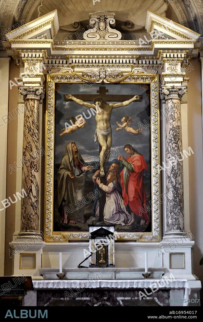 Side altar with a copy of the holy image of Czestochowa, Capella Torlonia, Basilica San Giovanni in Laterano, Basilica of St. John Lateran, Rome, Lazio, Italy, Europe
