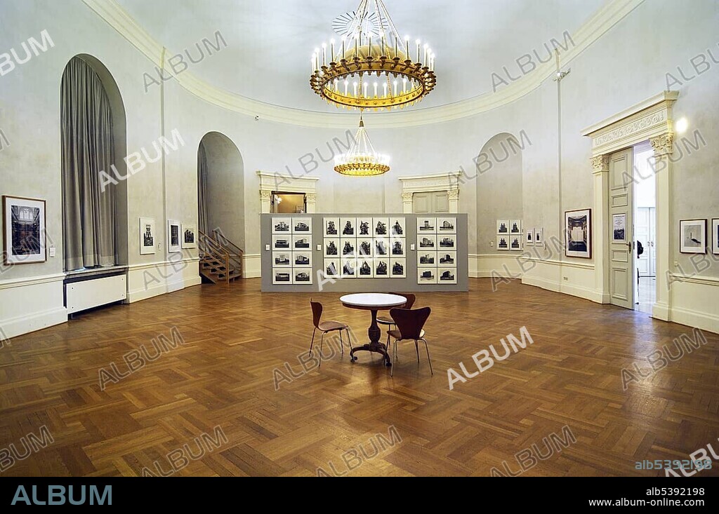 The Duesseldorf school of painting, exhibition at the Bavarian Academy of Fine Arts at the Residenz, former royal palace of the Bavarian monarchs, Akademie der Schoenen Kuenste, Munich, Bavaria, Germany, Europe