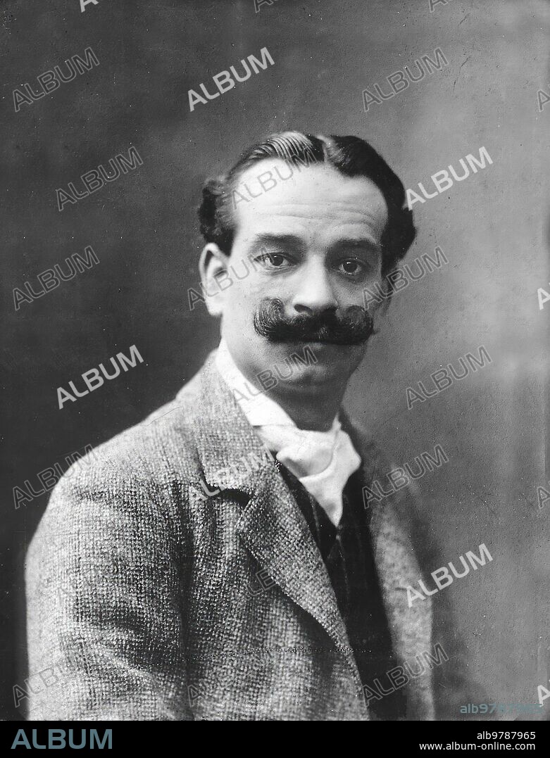 December 1908. Don Felix Azzati. Director of "el Pueblo", elected deputy for Valencia.