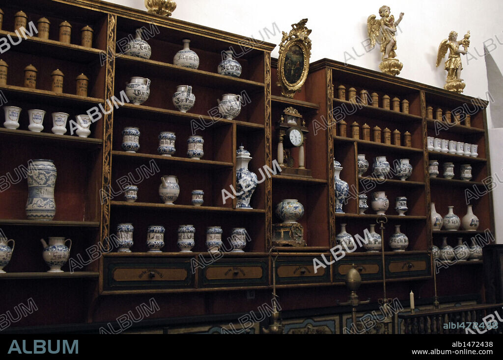 FARMACIA de un Monasterio franciscano. Dubrovnik. Croacia.