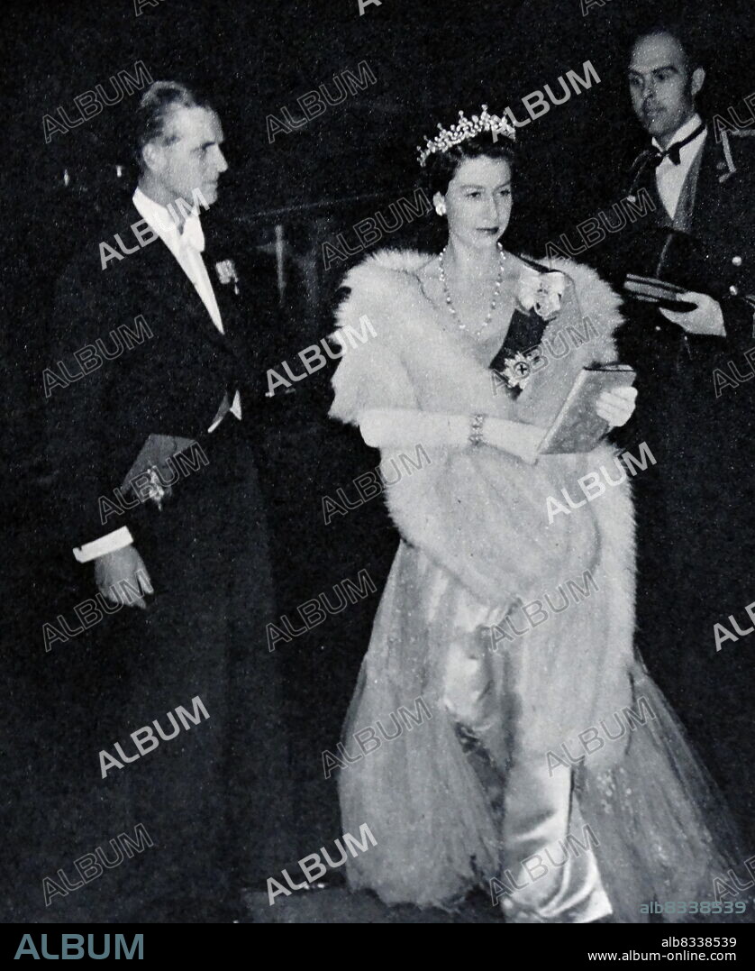 Princess Elizabeth with the Duke of Edinburgh. Elizabeth II (Elizabeth Alexandra Mary; born 21 April 1926) is Queen of the United Kingdom and 14 other Commonwealth realms. Elizabeth was born in Mayfair, London, as the first child of the Duke and Duchess of York (later King George VI and Queen Elizabeth). She married Philip Mountbatten, a former prince of Greece and Denmark.