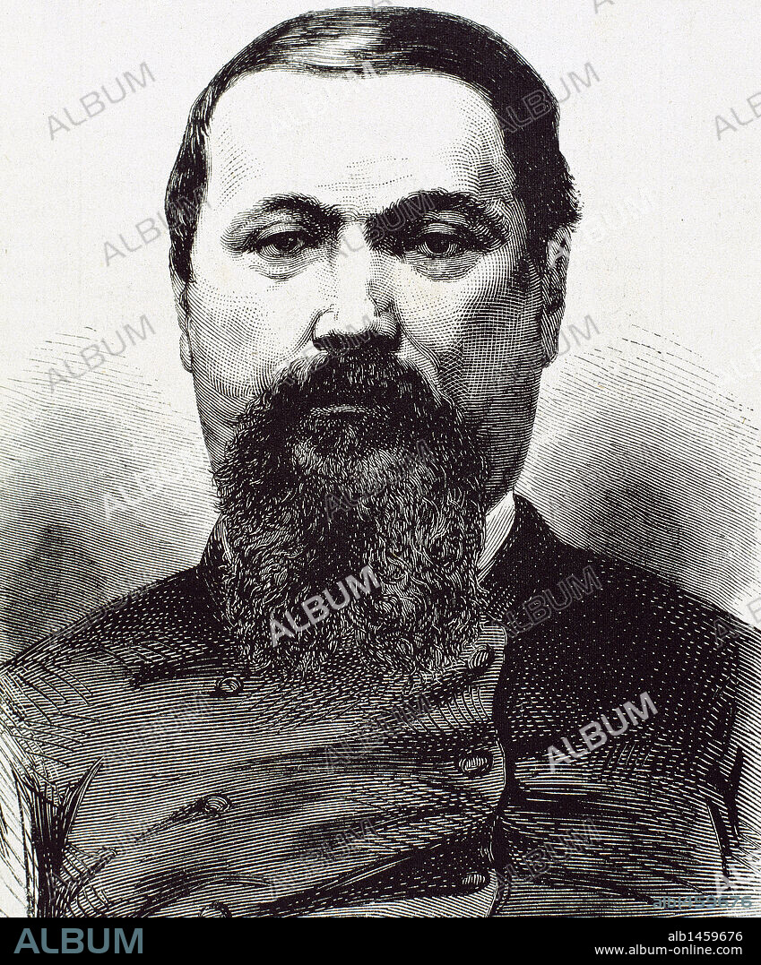 Pierre-Napoleon Bonaparte (Rome ,1815-1881). Nephew of Napoleon I. Named Prince by Napoleon III. Engraving. 19th Century.
