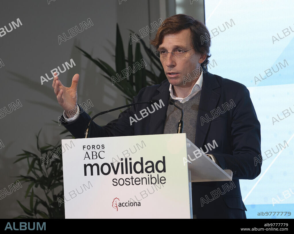 Madrid, 12/16/2022. ABC Sustainable Mobility Forum, inaugurated by the mayor of Madrid, José Luis Martínez Almeida and with the participation of Andrés Boiz, May López and Juanjo Conde. Photo: Ernesto Agudo. ARCHDC.