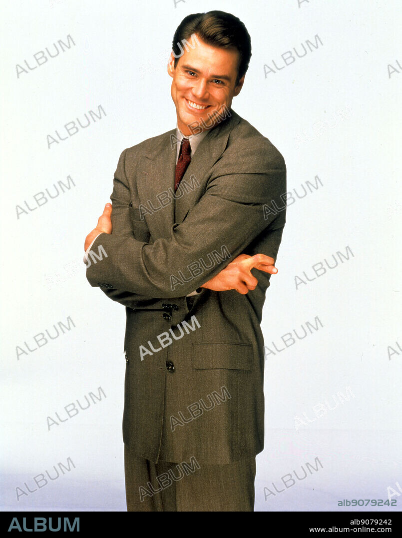 JIM CARREY en MENTIROSO COMPULSIVO, 1997 (LIAR LIAR), dirigida por TOM SHADYAC. Copyright UNIVERSAL PICTURES.