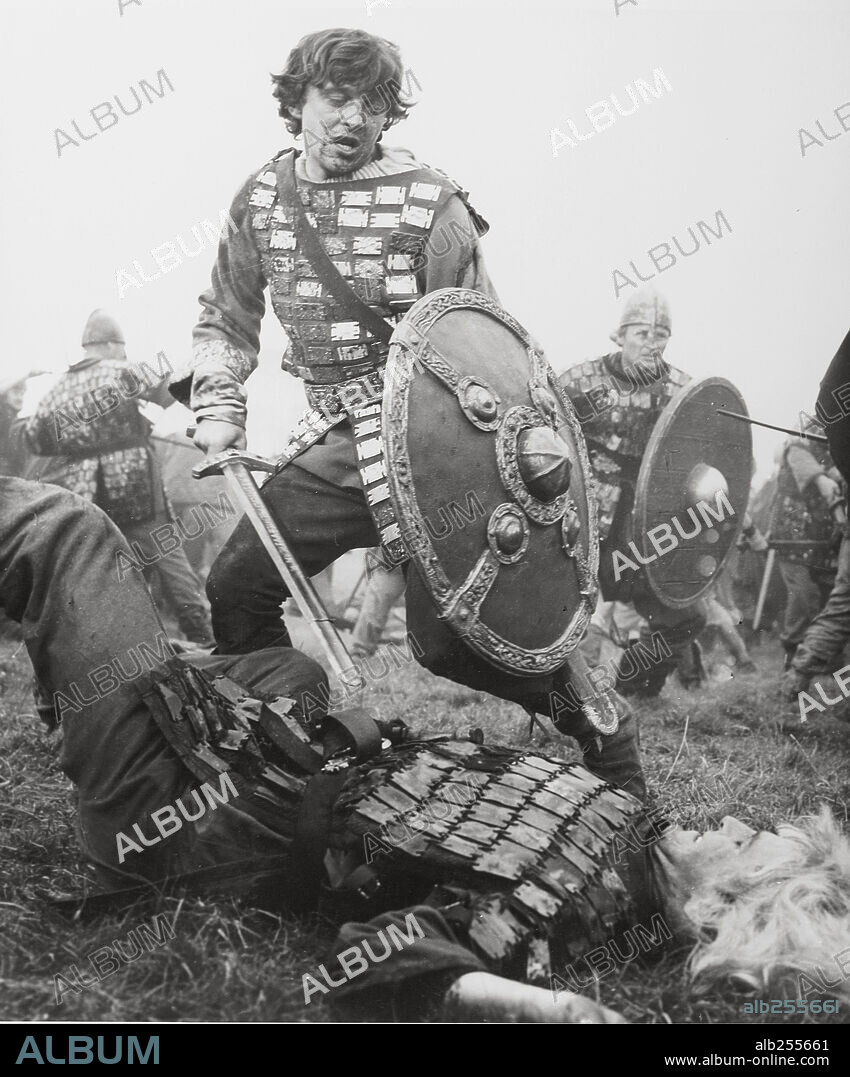 DAVID HEMMINGS in ALFRED THE GREAT, 1969. Copyright M.G.M BRITISH.