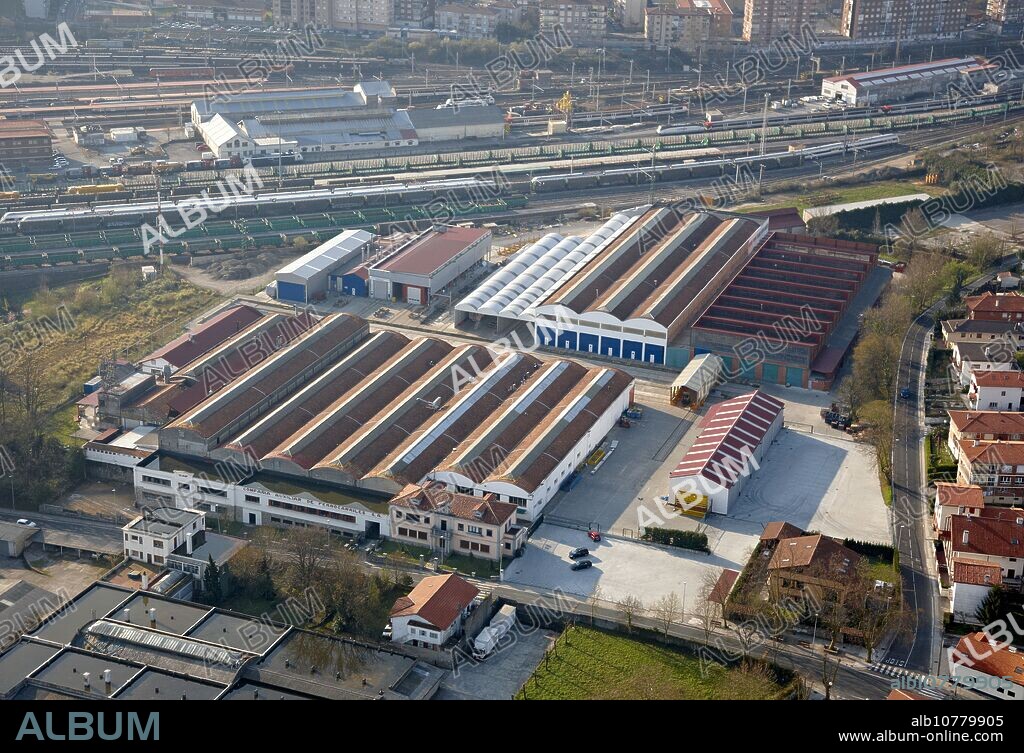 CAF, Industrial area, Anaca, Irún, Gipuzkoa, Basque Country, Spain.