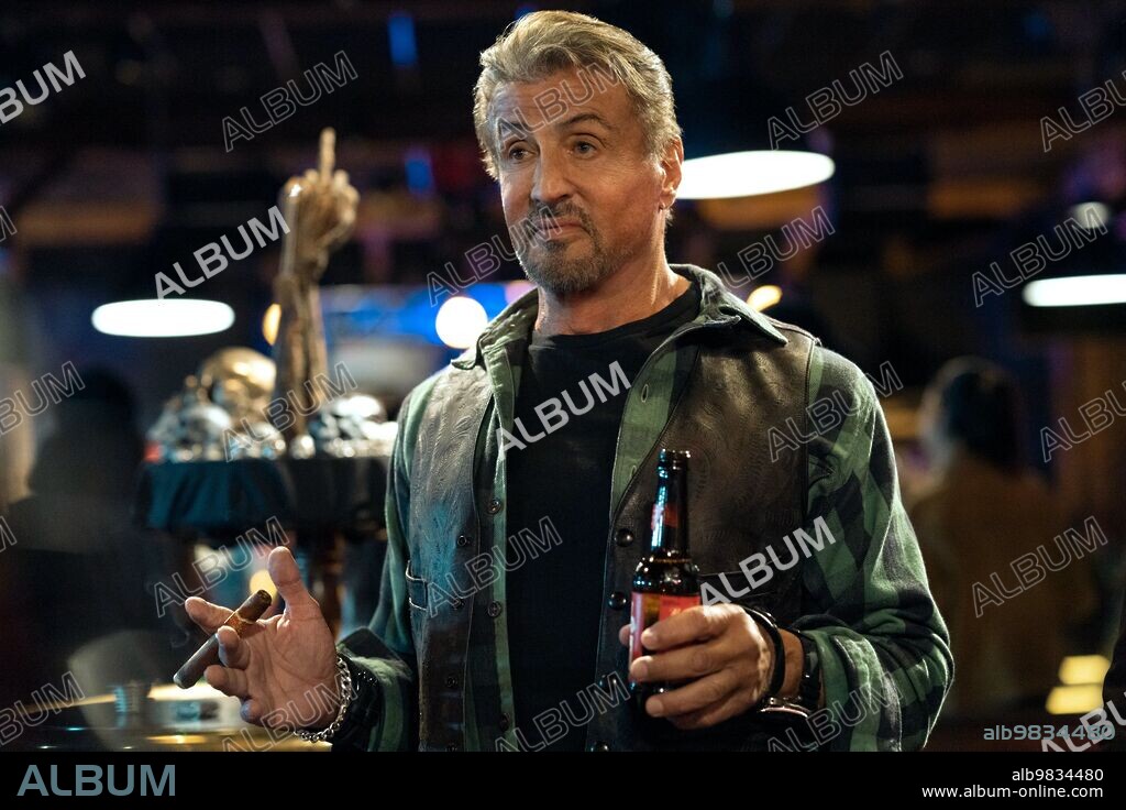 SYLVESTER STALLONE in EXPEND4BLES, 2023, unter der Regie von SCOTT WAUGH. Copyright MILLENNIUM FILMS.