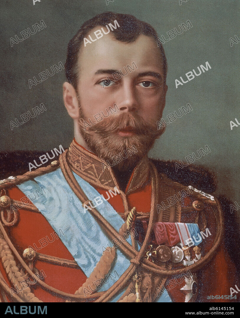 NICOLAS II ULTIMO ZAR DE RUSIA.