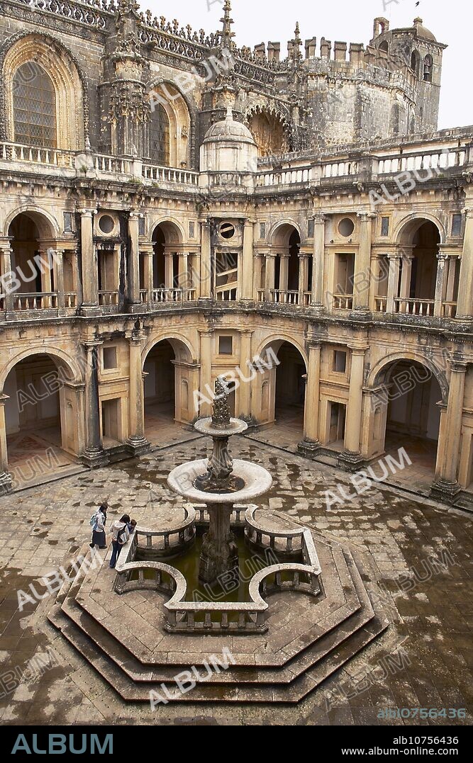 Convent of Christ, Tomar. District of Santarém, Portugal.