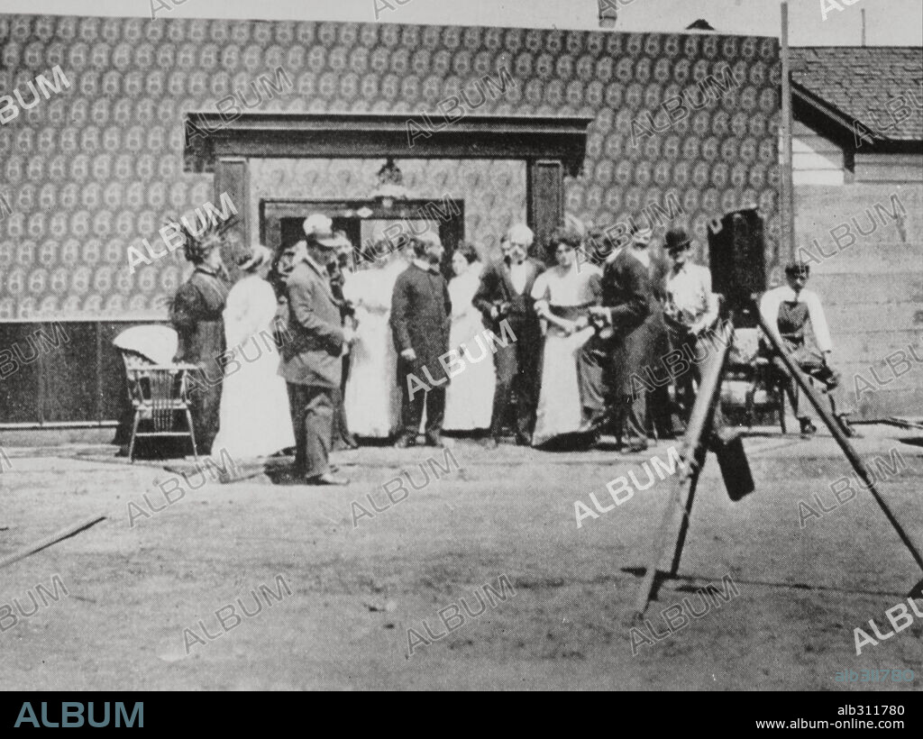 FILM HISTORY: EARLY STUDIOS. Selig Polyscope Company was the first American motion picture company permanently established at the Edendale district of Los Angeles (California) on March 1908.