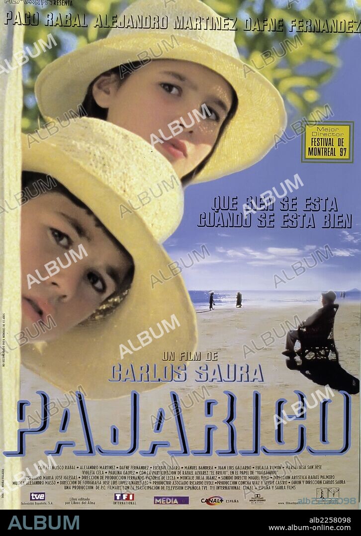 PELICULA : PAJARICO , 1997. DIRECTOR : CARLOS SAURA. ACTORES : FRANCISCO RABAL , ALEJANDRO MARTINEZ , DAFNE FERNANDEZ.