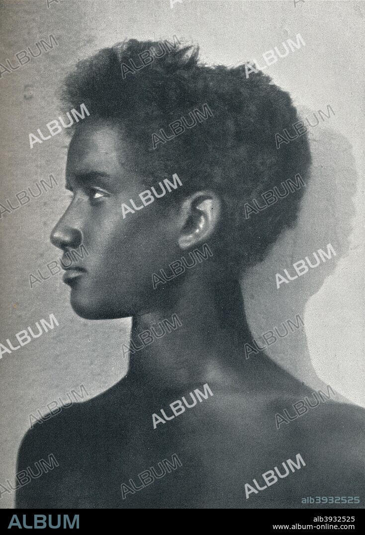 Nubian boy from Southern Kordofan, 1912. From The Living Races of Mankind, Vol. II. [Hutchinson & Co, London, 1912].