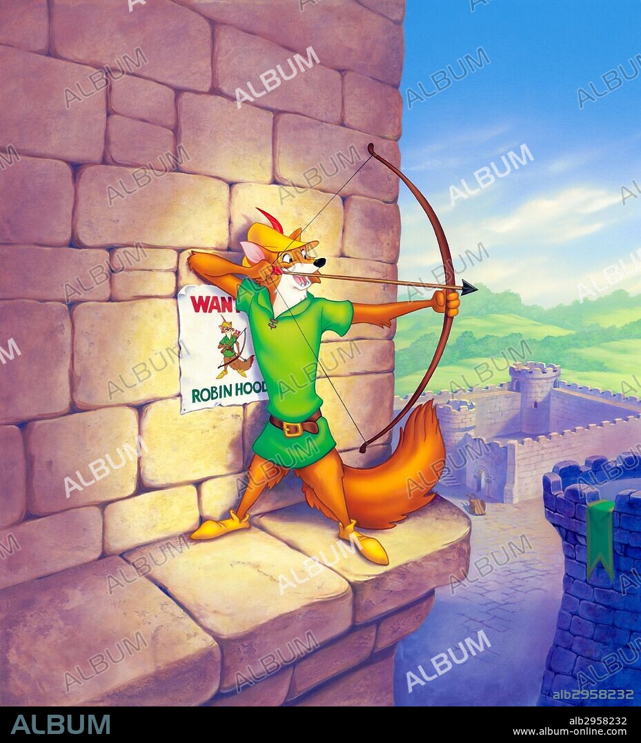 ROBIN HOOD, 1973, directed by WOLFGANG REITHERMAN. Copyright WALT DISNEY PRODUCTIONS.