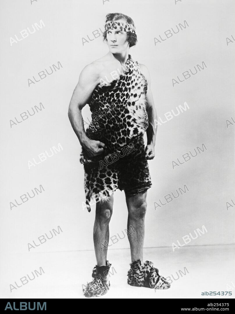 FRANK MERRILL in TARZAN THE MIGHTY, 1928, directed by JACK NELSON. Copyright MCA/UNIVERSAL PICTURES.