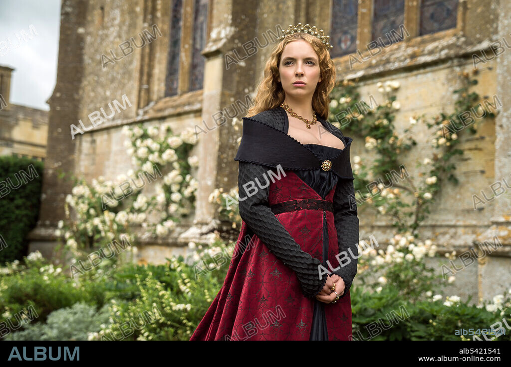 JODIE COMER in THE WHITE PRINCESS, 2017. Copyright COMPANY PICTURES.