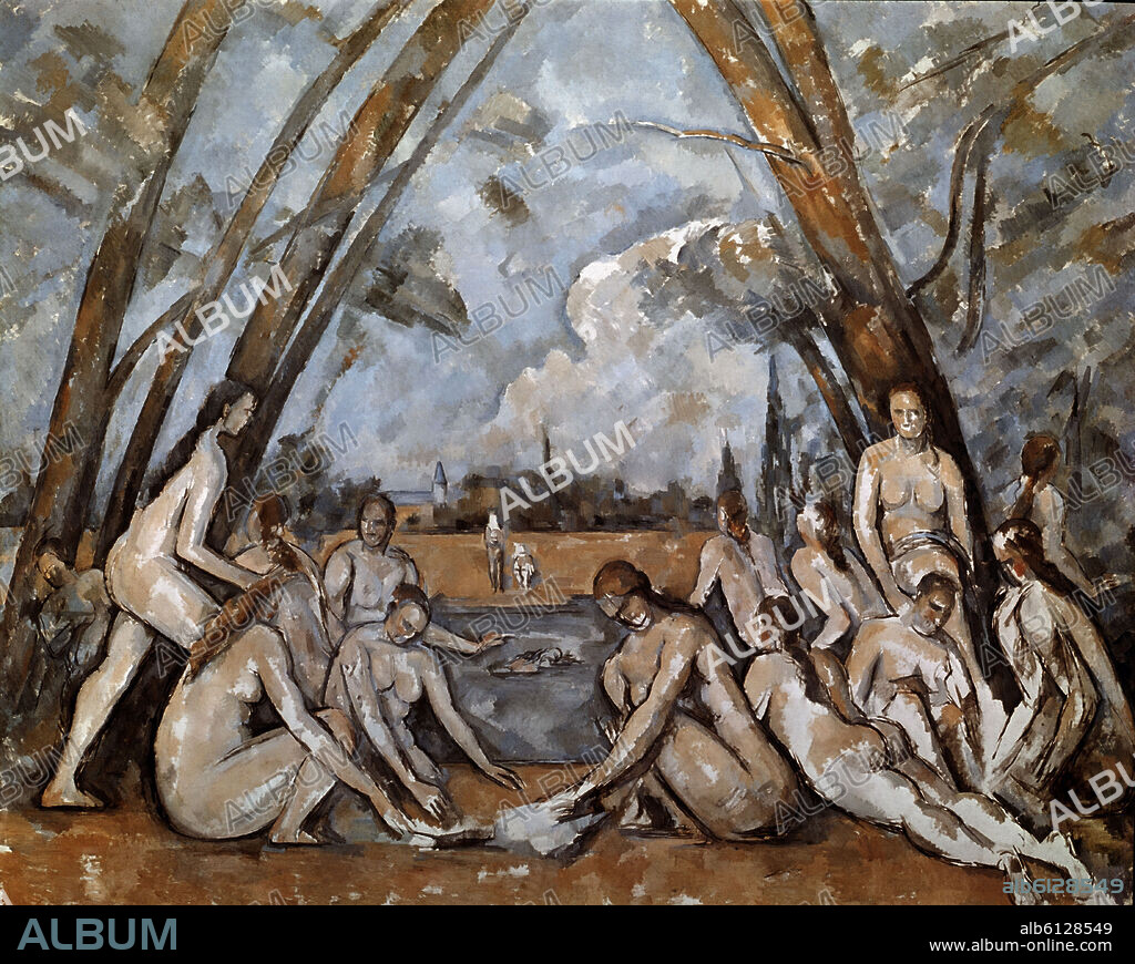 PAUL CEZANNE. LAS GRANDES BAÑISTAS - 1906 - O/L - 208,3X251,5.