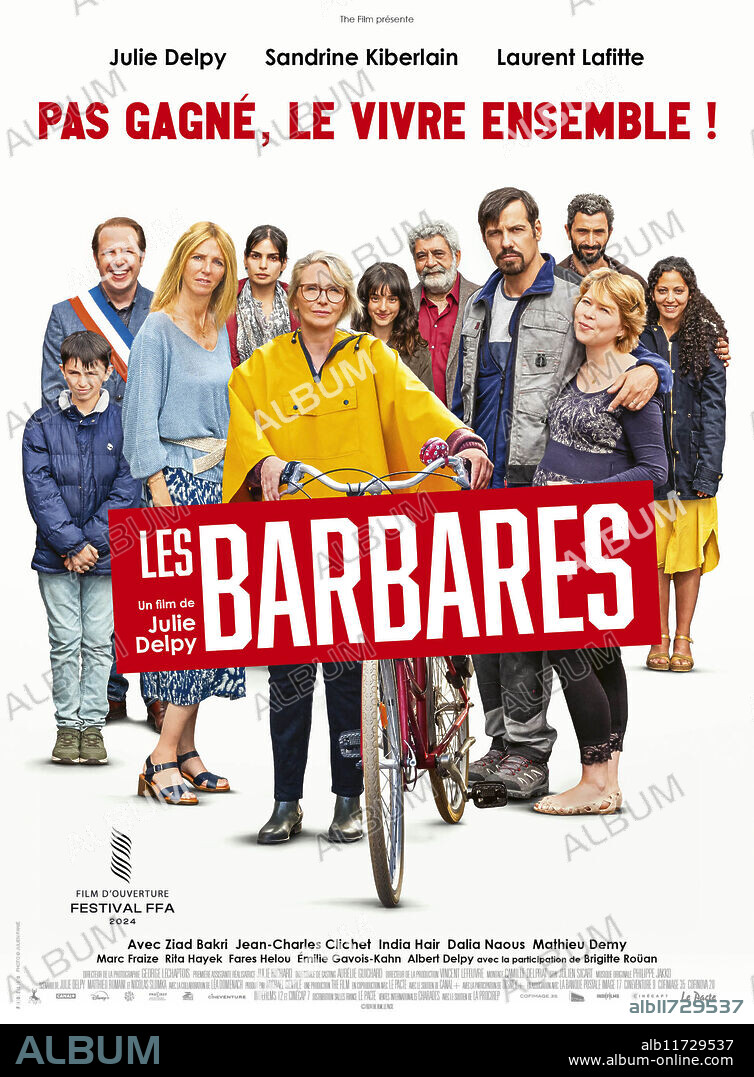 Poster of MEET THE BARBARIANS, 2024 (LES BARBARES), directed by JULIE DELPY. Copyright THE FILM.