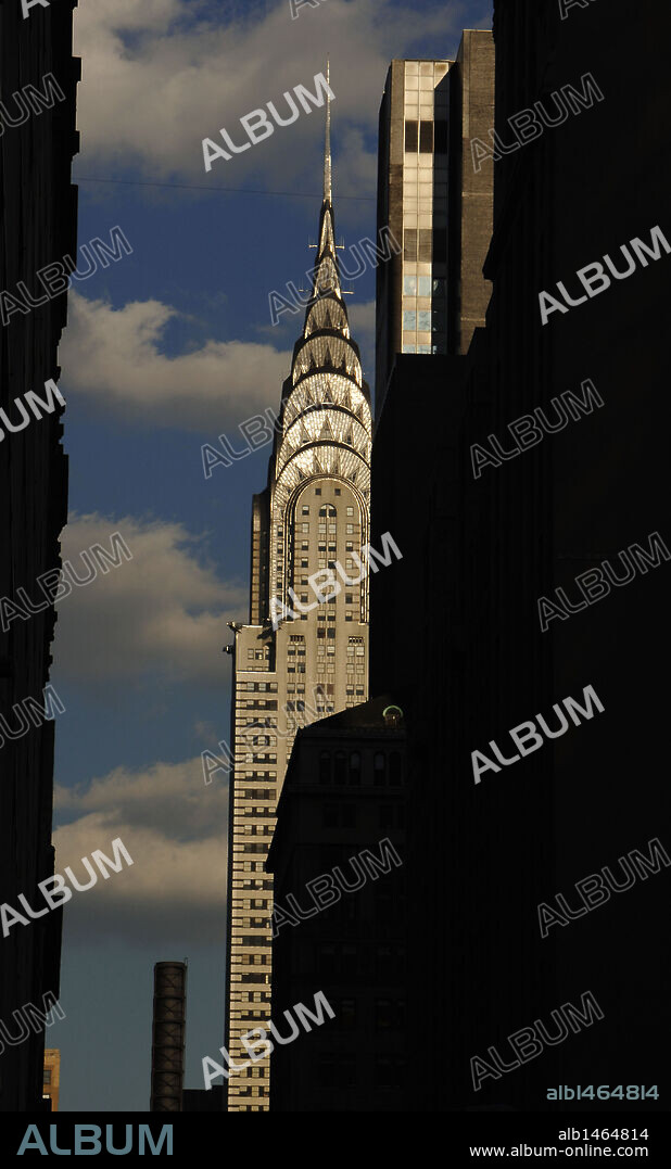 USA. New York. Chrysler Building. Architect, William Van Alen (1883 Ð 1954). Art Deco style. Manhattan.