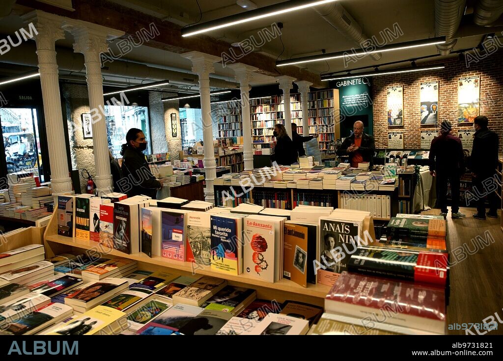 Madrid, 17/03/2022. Inauguración de la librería Antonio Machado, en la plaza de las Salesas. Foto: Ernesto Agudo. ARCHDC.