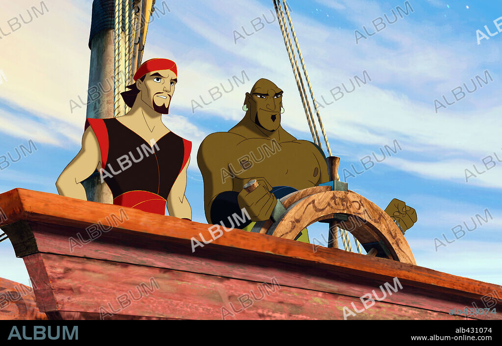 SIMBAD, LA LEYENDA DE LOS SIETE MARES, 2003 (SINBAD: LEGEND OF THE SEVEN SEAS), dirigida por PATRICK GILMORE y TIM JOHNSON. Copyright DREAMWORKS SKG.