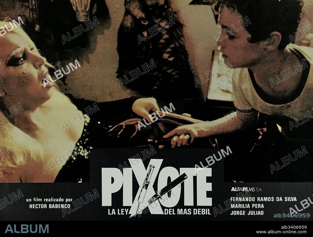 FERNANDO RAMOS DA SILVA in PIXOTE, A LEI DO MAIS FRACO, 1981, directed by HECTOR BABENCO. Copyright EMBRAFILME/HB FILMES.