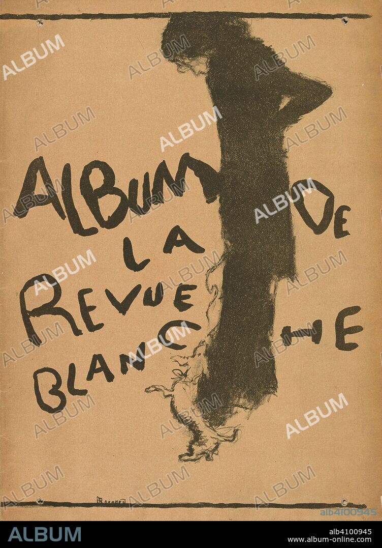 PIERRE BONNARD. Cover. Dimensions: 39.8 cm x 29.2 cm, 58.4 cm x 37.6 cm.