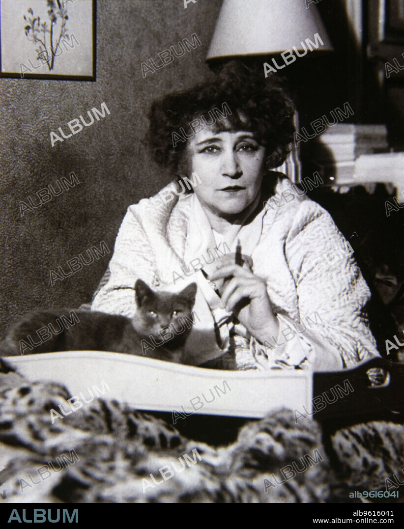 Sidonie Gabrielle Colette (1873-1954) French writer.