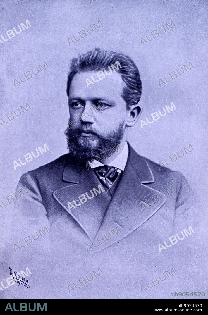 1873 photograph of Pyotr Ilyich Tchaikovsky 1840 1893. Peter Ilyich Tchaikovsky, was a Russian composer of the late-Romantic period,.