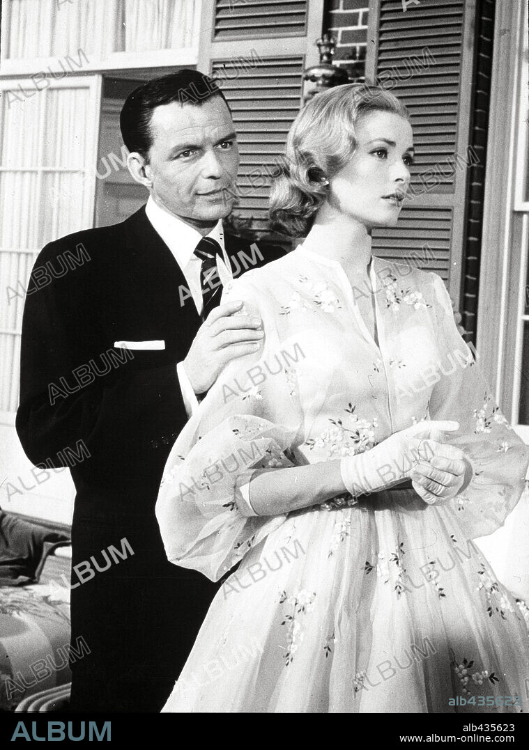 FRANK SINATRA et GRACE KELLY dans HIGH SOCIETY, 1956, réalisé par CHARLES WALTERS. Copyright M.G.M.
