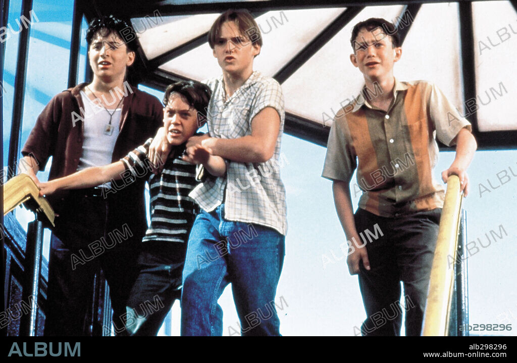 BRAD RENFRO, GEOFFREY WIGDOR, JOE PERRINO and JONATHAN TUCKER in SLEEPERS, 1996, directed by BARRY LEVINSON. Copyright PROPAGANDA FILMS/BALTIMORE PICTURES.