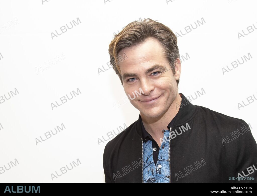 CHRIS PINE. January 24, 2019 - Hollywood, CA, USA - Chris Pine stars in the TV mini-series â€œI am the Nightâ€ on TNT. 24/01/2019